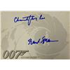 Image 1 : Man With Golden Gun Autograph  Autograph Signed Postcard