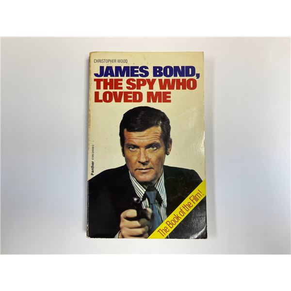 Roger Moore Autograph  Autograph Signed Spy Who Loved Me Book