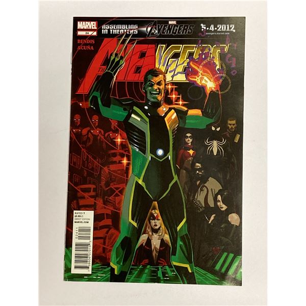 Avengers 24 Marvel Vintage Comic Book