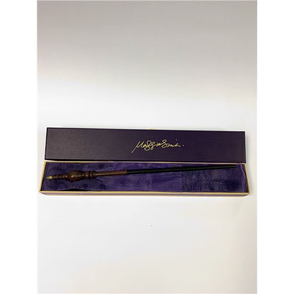 Autograph Signed Harry Potter Maggie Smith Wand
