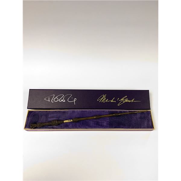 Autograph Signed Harry Potter Michael Gambon Wand