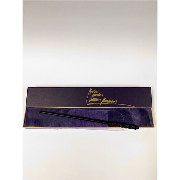 Autograph Signed Harry Potter Alan Rickman Wand