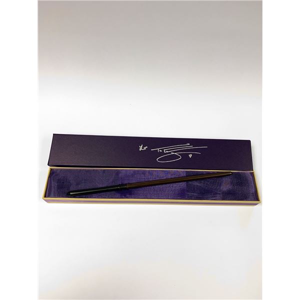 Autograph Signed Harry Potter Tom Felton Wand