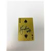 Image 2 : Autograph Signed James Bond 007 Playing Card Set