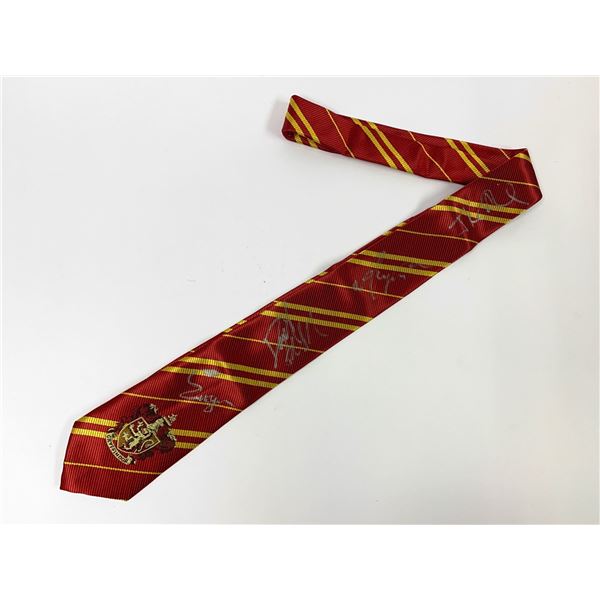 Autograph Signed Harry Potter Tie