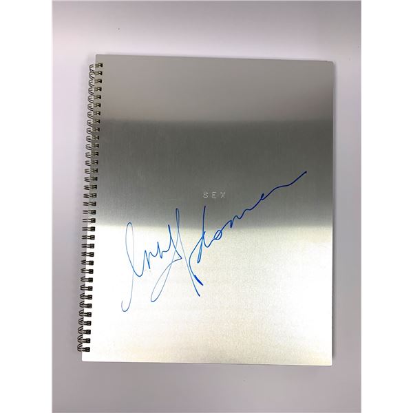 Autograph Signed Madonna Sex Piture Book