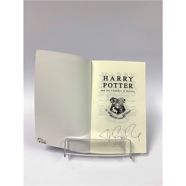 Autograph Signed Harry Potter Chamber Secret Book