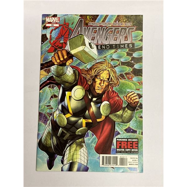 Avengers 34 Marvel Vintage Comic Book