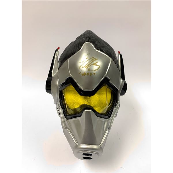Autograph Signed Avengers Wasp Mask