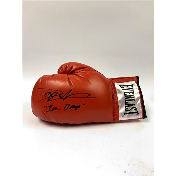 Autographed Dolph Lundgren Boxing Glove