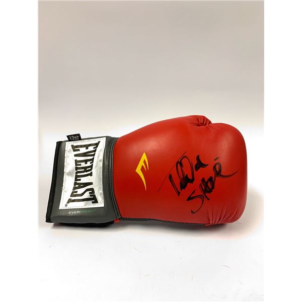 Autographed Talia Shire Boxing Glove