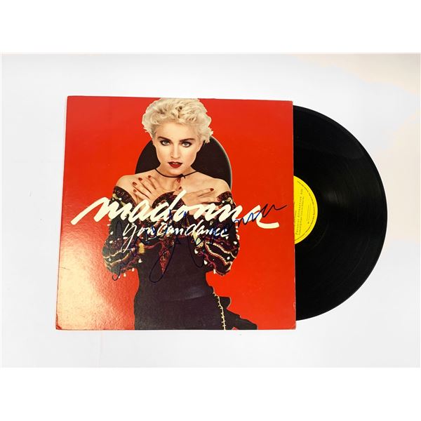 Autographed Madonna You Can Dance Vinyl