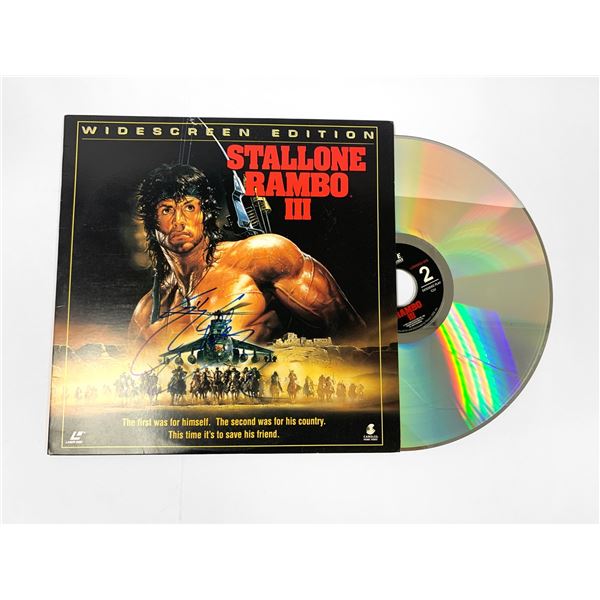 Autographed Sylvester Stallone Rocky Vinyl