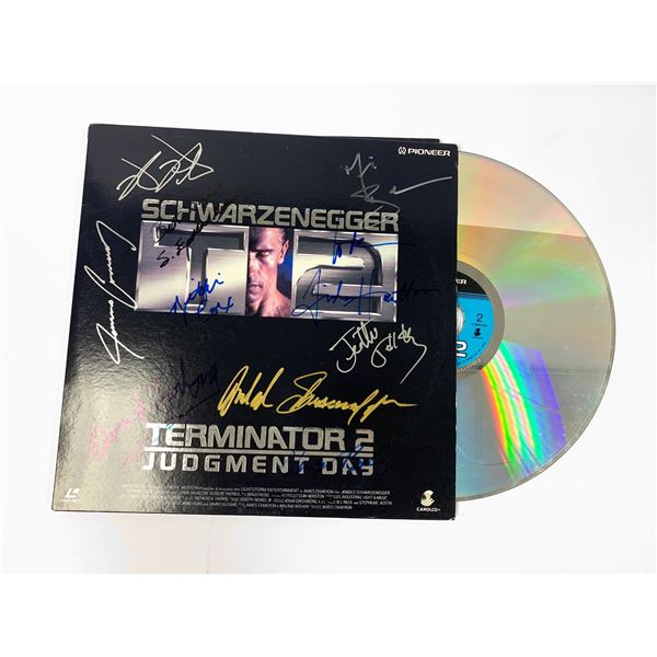 Autographed Terminator 2 Judgment Day LD