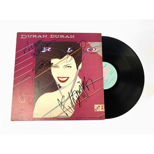 Autographed Duran Duran Rio Vinyl