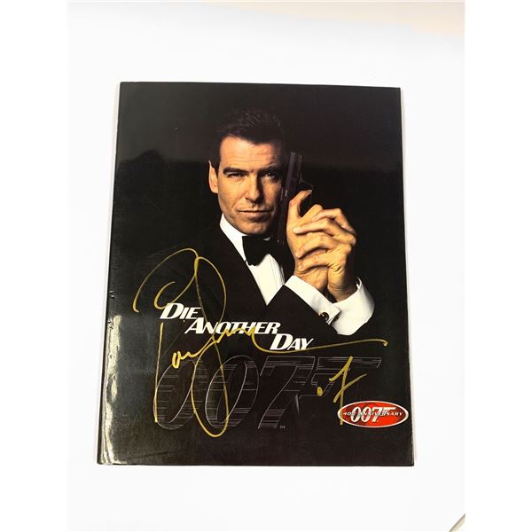 Autograph Signed Die Another Day Picture Book