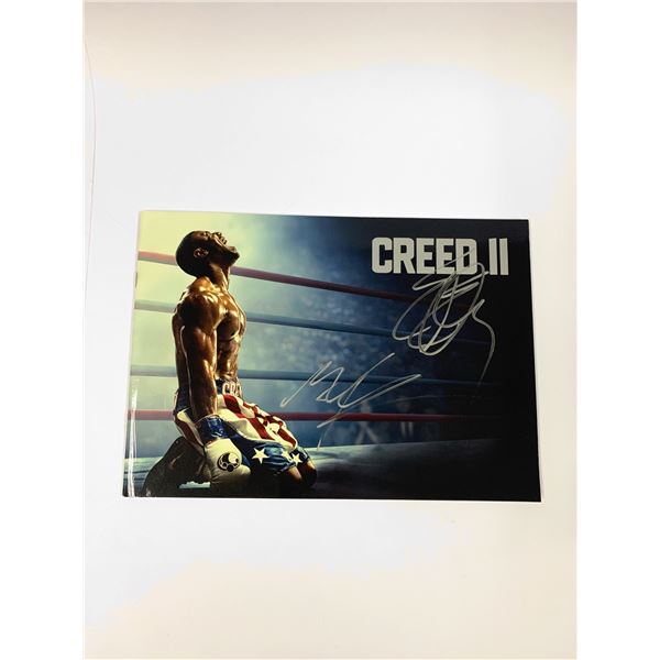 Autograph Signed Creed Sylvester Stallone Picture Book