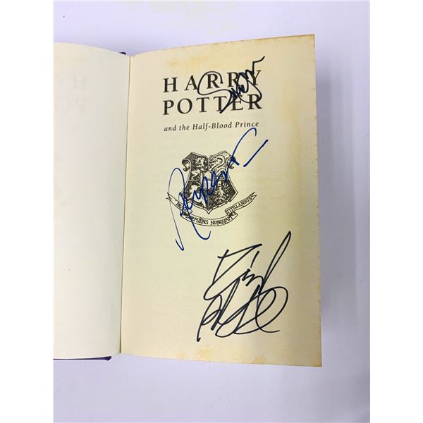 Autograph Signed Harry Potter Half Blood Price Book
