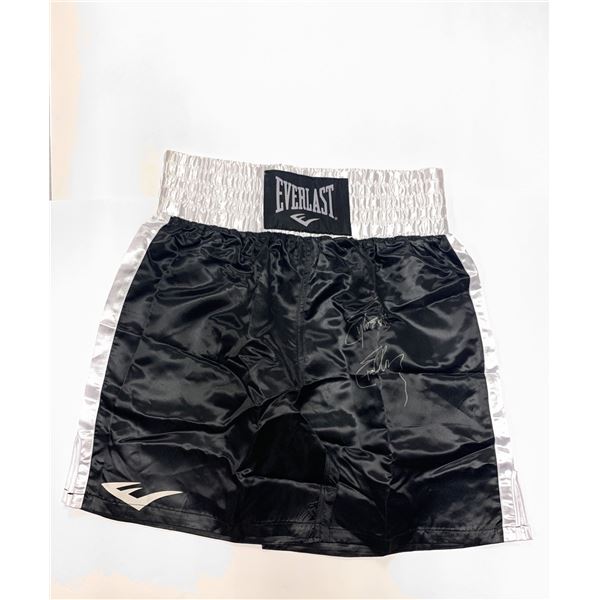Autograph Signed Sylvester Stallone Boxing Shorts