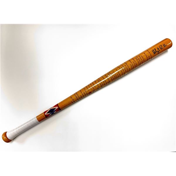 Autograph Signed Harley Quin baseball bat