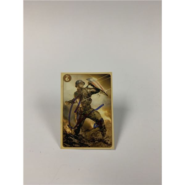 Autograph Signed Chris Evans Captain America Card