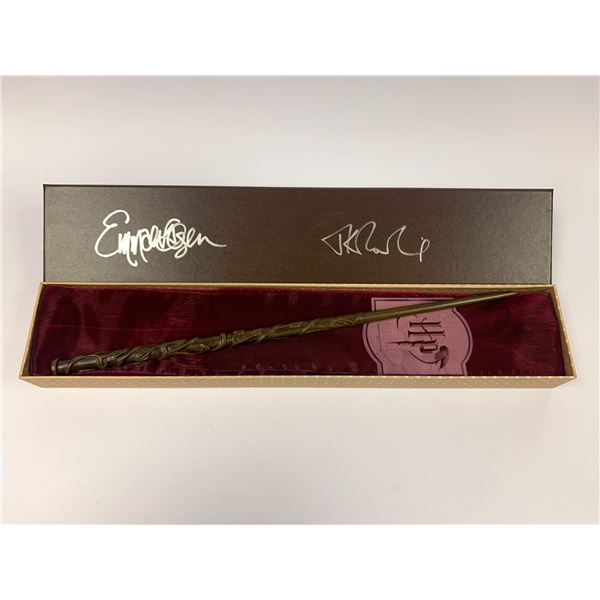 Autograph Signed Harry Potter Emma Watson Wand