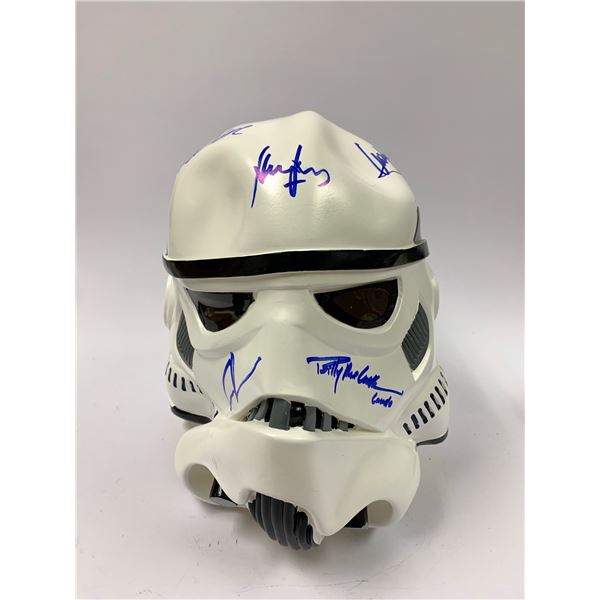 Autograph Signed Star Wars Stormtroopers Helmet