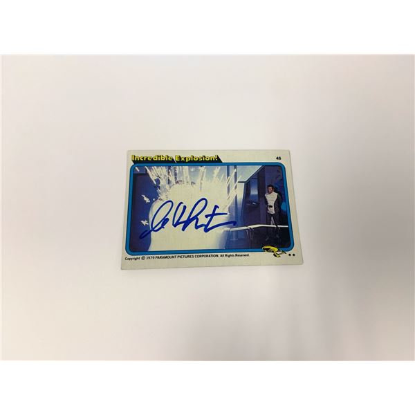 Autograph Signed Star Trek Trading Card