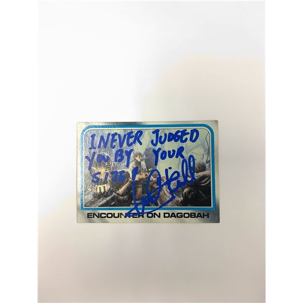 Autograph Signed Star Wars Trading Card