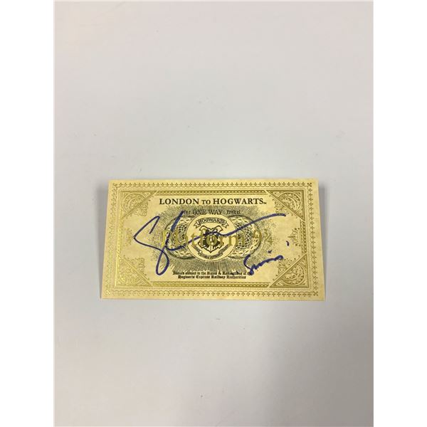 Autograph Signed Gary Oldman Train Ticket