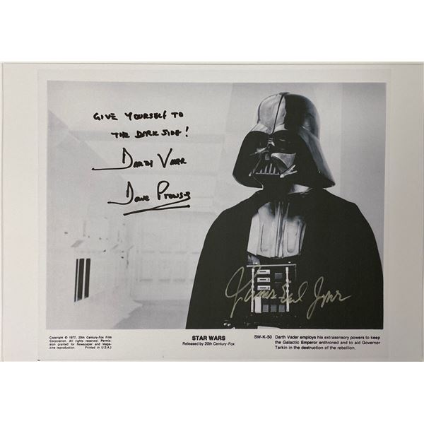 Autograph Signed Star Wars Press Kit Photo