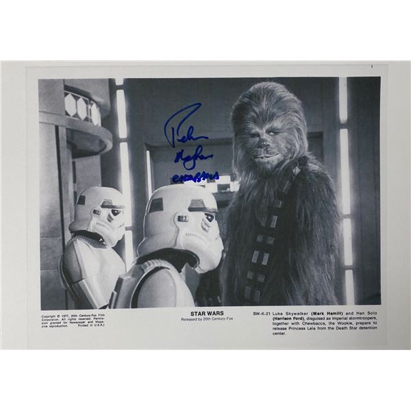 Autograph Signed Star Wars Press Kit Photo