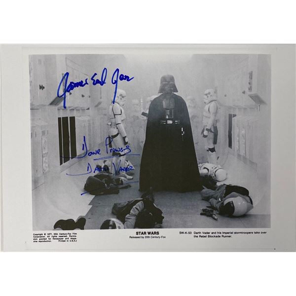 Autograph Signed Star Wars Press Kit Photo