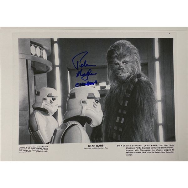 Autograph Signed Star Wars Press Kit Photo