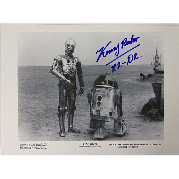 Autograph Signed Star Wars Press Kit Photo