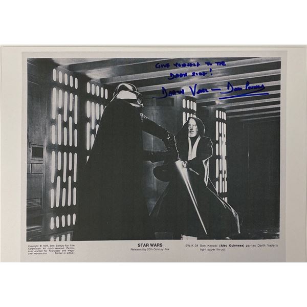 Autograph Signed Star Wars Press Kit Photo