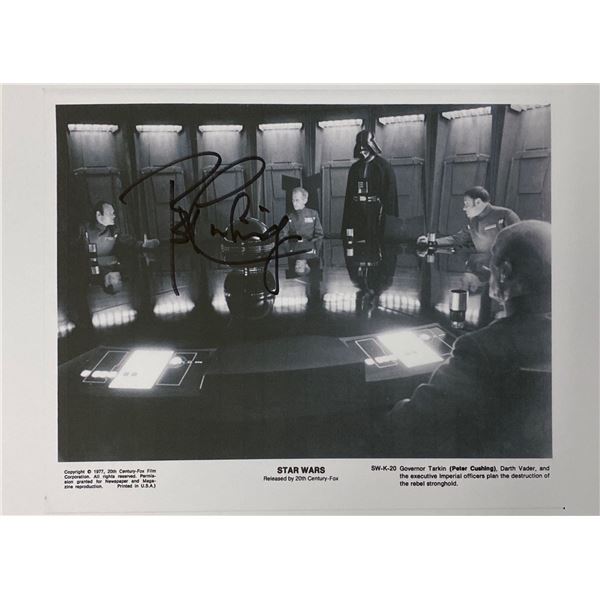 Autograph Signed Star Wars Press Kit Photo