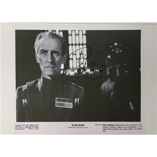 Autograph Signed Star Wars Press Kit Photo