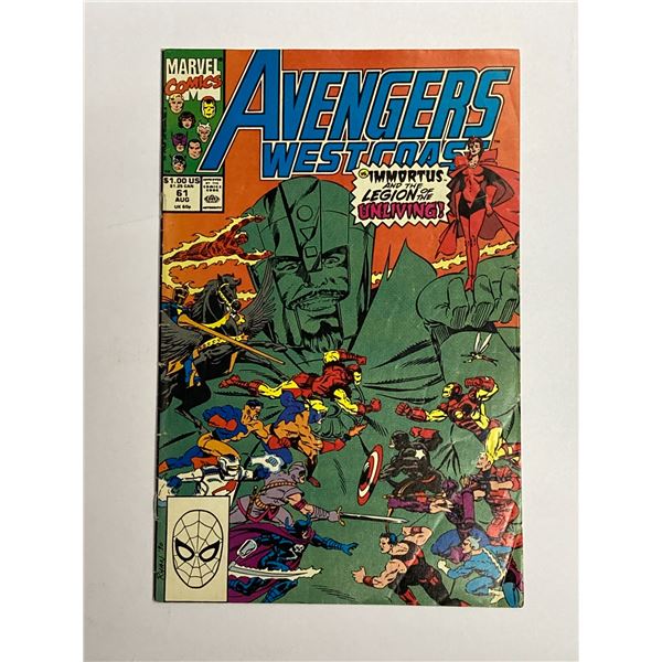 Avengers 61 Classic Vintage Comic Book