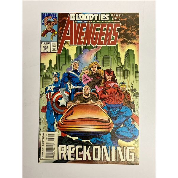 Avengers 368 Classic Vintage Comic Book
