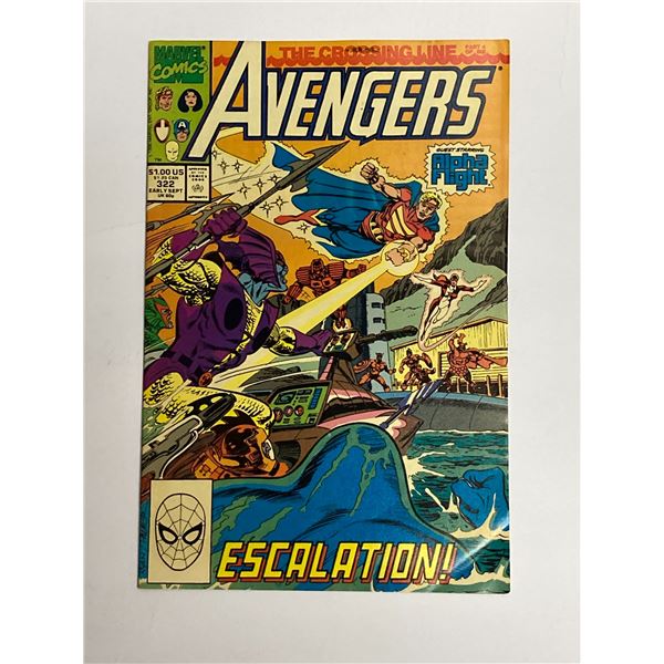 Avengers 322 Classic Vintage Comic Book