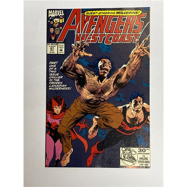 Avengers 87 Classic Vintage Comic Book