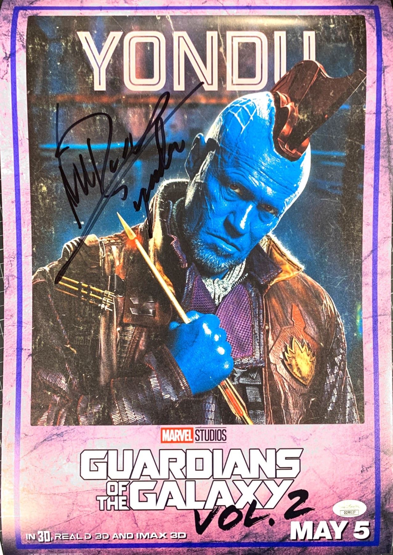 Signed Michael Rooker Photo