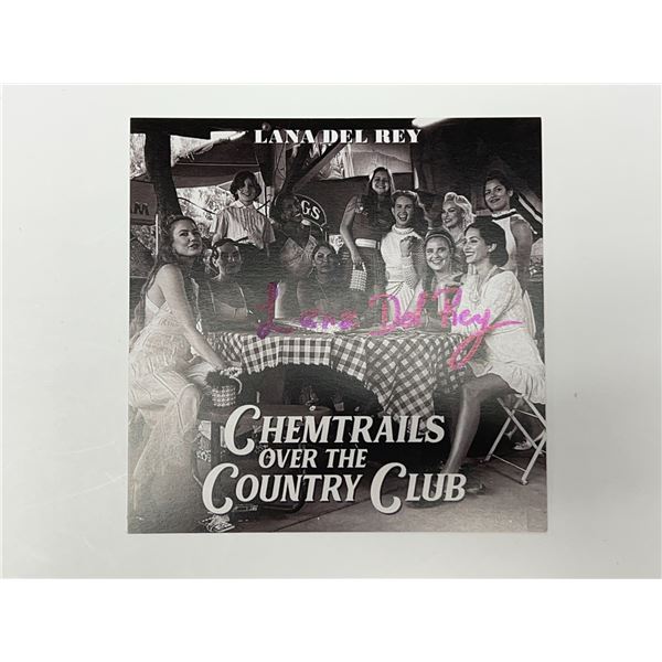 Signed Lana Del Rey Offical Album Cover