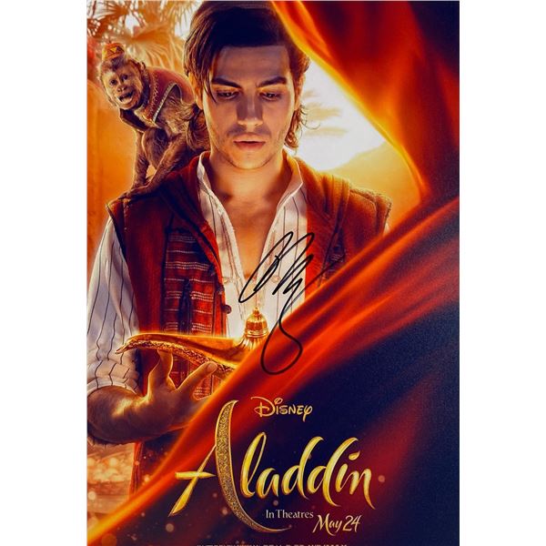 Autograph Signed Aladdin Photo