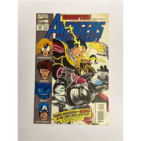 Avengers 101 Classic Vintage Comic Book