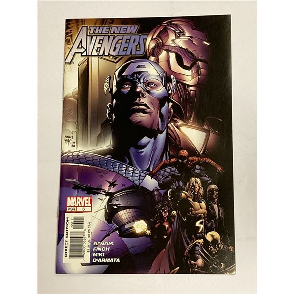 The New Avengers 6 Vintage Comic Book