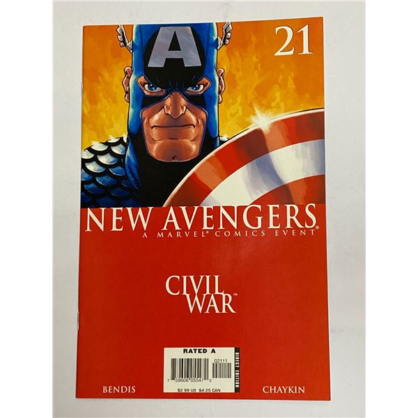 The New Avengers 21 Vintage Comic Book