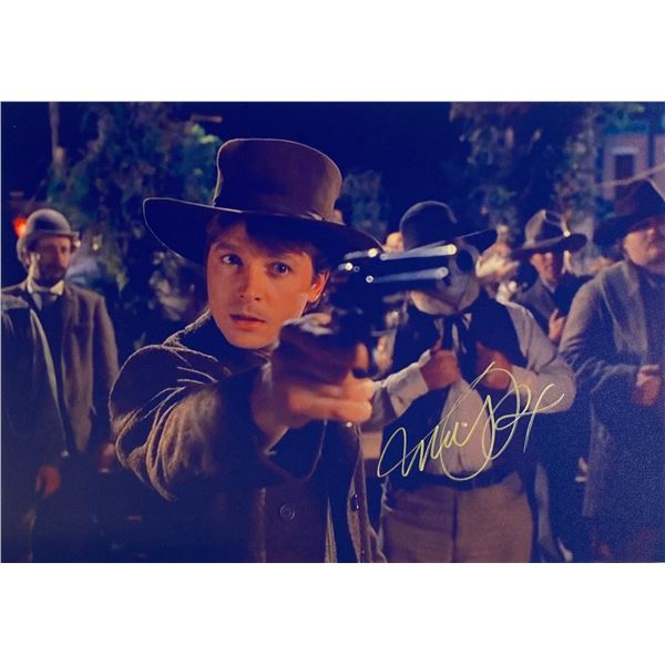 Autograph Signed Back to Future Photo