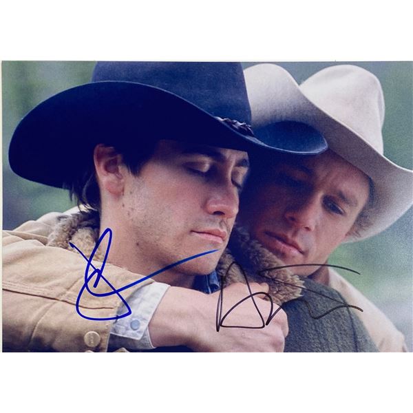 Autograph Signed Brokeback Mountain Photo